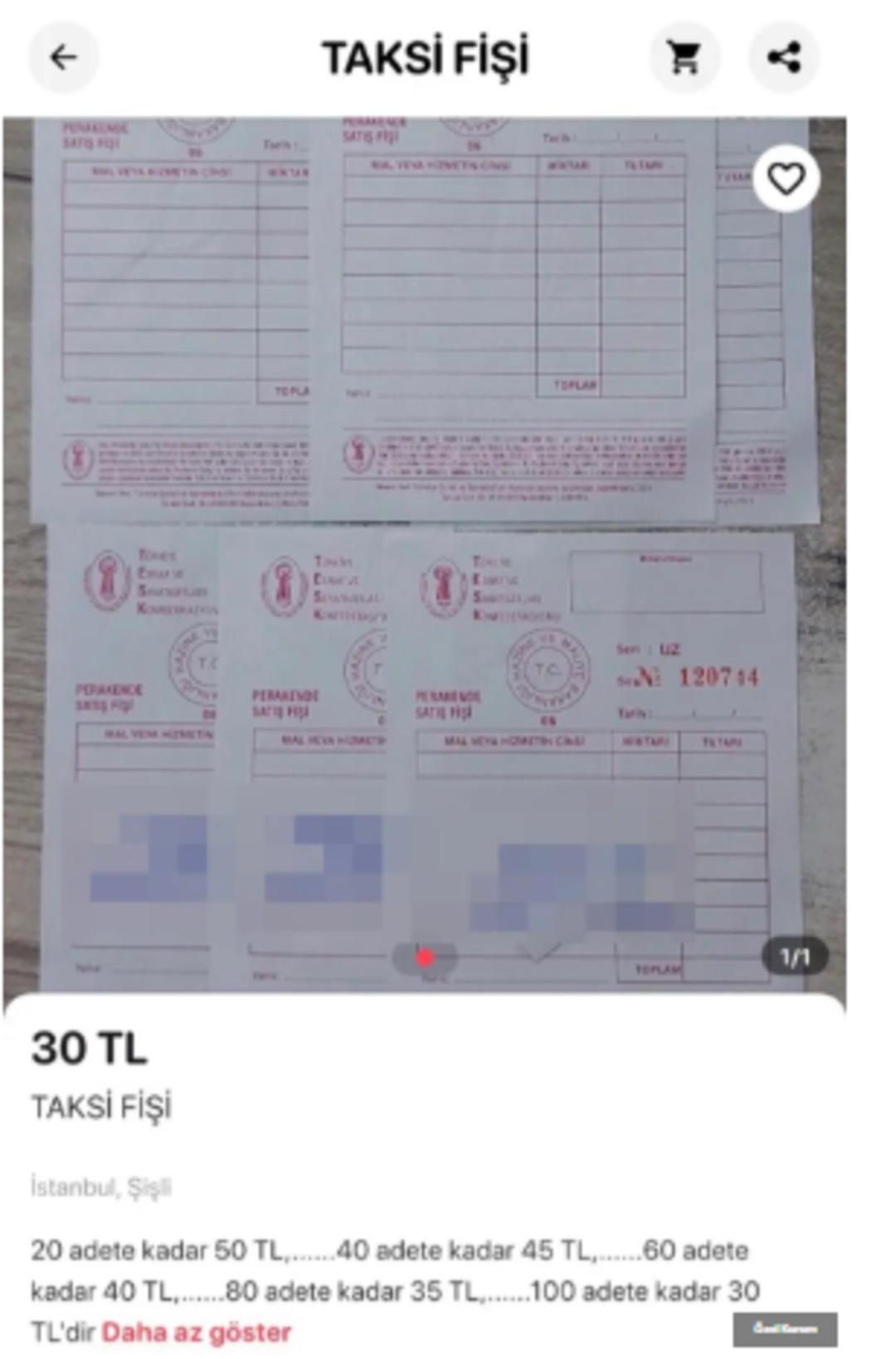 Kaşeli faturalar ilan sitelerinde satışta! Tanesi 20 TL, yasak ama talep var 2