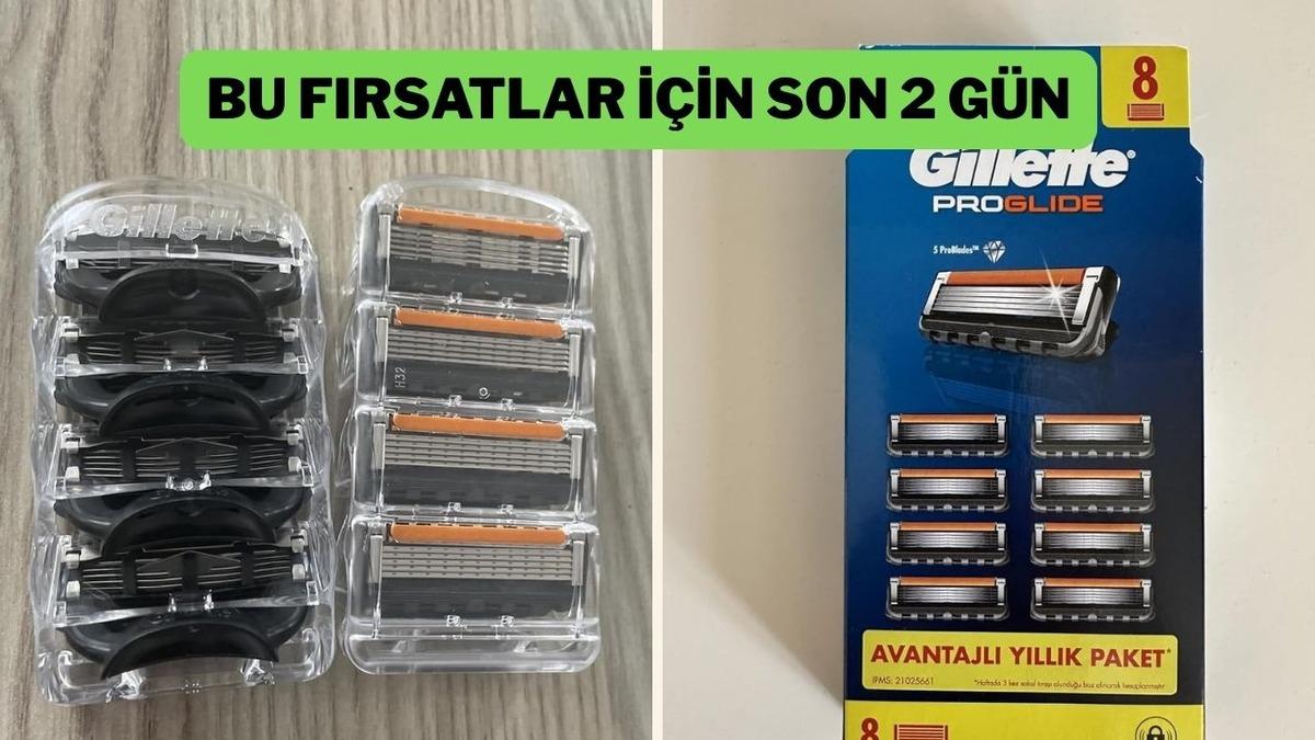 Gillette tıraş bıçaklarındaki indirim bitmeden acele edin!