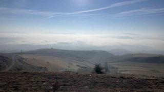 Sis adeta kenti yuttu, doğa olayı izleyenleri mest etti