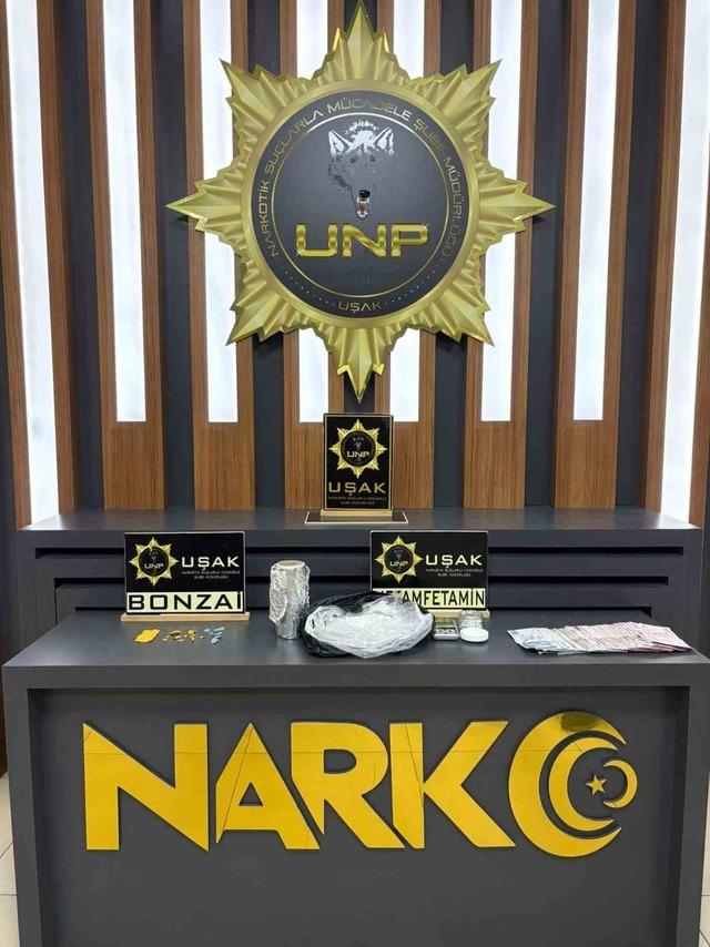 Uşak’ta uyuşturucu operasyonu: 5 kişi tutuklama 6