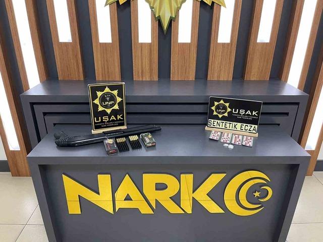 Uşak’ta uyuşturucu operasyonu: 5 kişi tutuklama 1