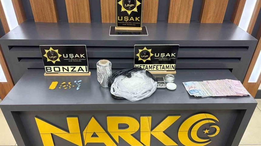 Uşak’ta uyuşturucu operasyonu: 5 kişi tutuklama