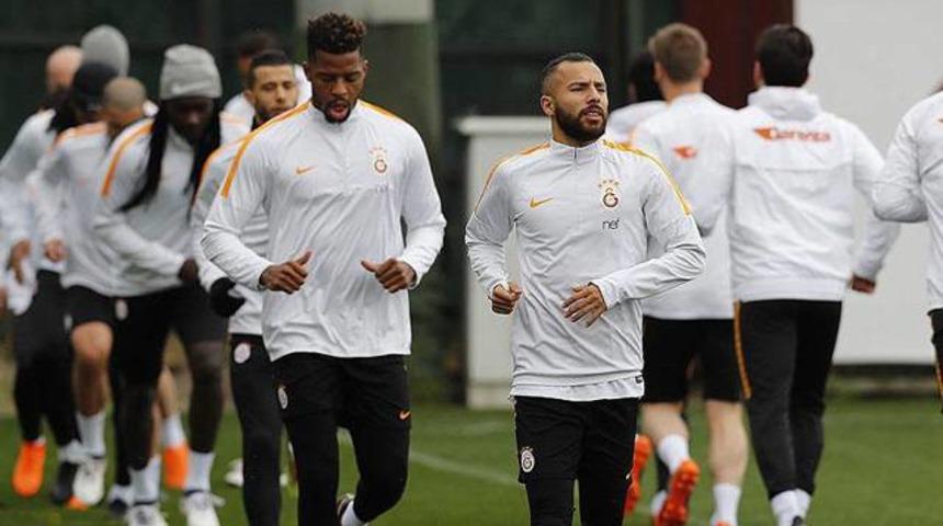 Galatasaray derbiye basına kapalı &ccedil;alıştı