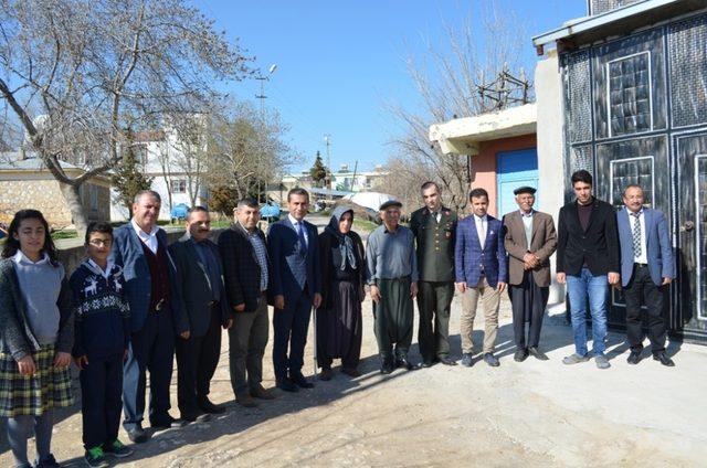 Müdür Keleş ile beraberindeki heyet şehit aileleriyle bir araya geldi