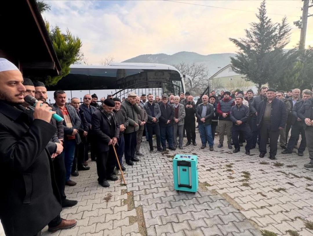 Kutsal topraklara dualarla uğurlandılar 1