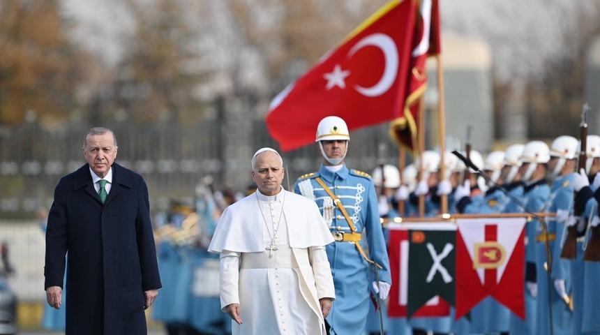 İletişim Başkanlığı'ndan Erdoğan-Papa g&ouml;r&uuml;şmesine dair a&ccedil;ıklama