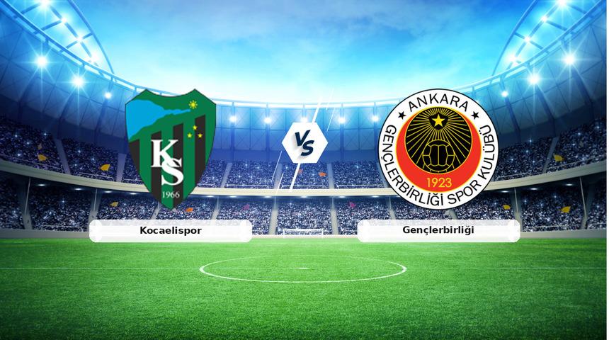 (Özet) Kocaelispor - Gençlerbirliği Maçı Özeti ve Tüm Önemli Anları