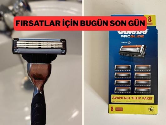 Gillette tıraş bıçaklarındaki indirim bitmeden acele edin!