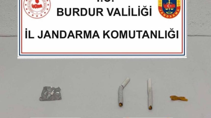 Burdur’da uyuşturucu operasyonu: 4 gözaltı