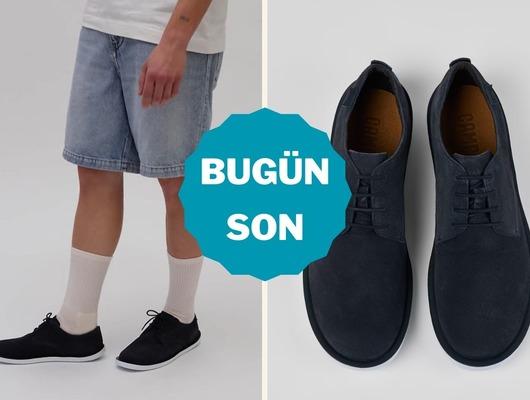 Camper ayakkabıda indirim i&ccedil;in bug&uuml;n son g&uuml;n!