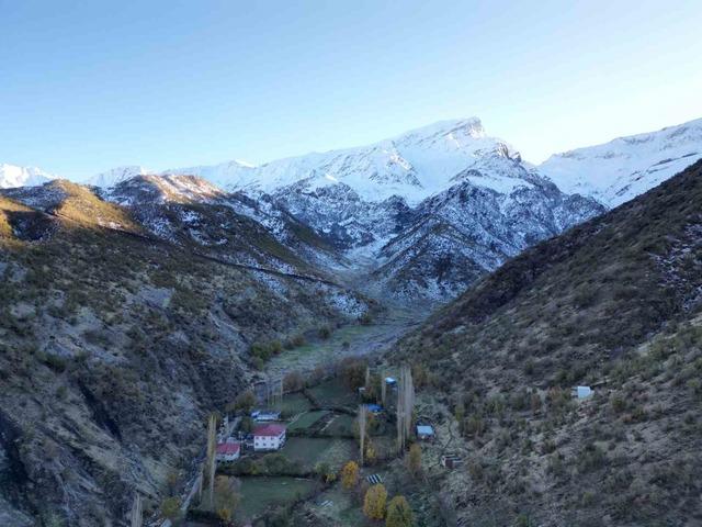 Şırnak’ta 3 bin rakımlı karlı dağlar mest etti 8