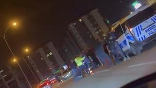 Gaziantep’te trafik cezasına tepki gösteren şahıslardan polise mukavemet