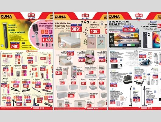 Bugün BİM'e Philips tıraş makinesi geliyor!