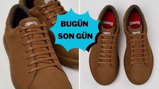 Camper'ın ikonik modeli Pelotas ayakkabıda son gün için Gülümseten Kasım fırsatı başladı!