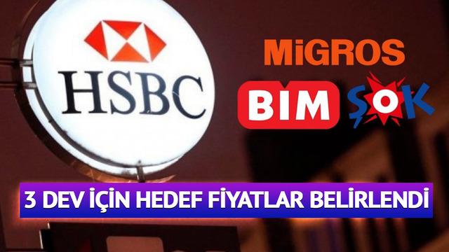 SOKM, BIMAS, MGROS...HSBC, dev şirketlerin hisseleri i&ccedil;in hedef fiyatı belirledi