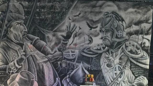 Partizan maçındaki skandal pankarta 40 bin avro ceza