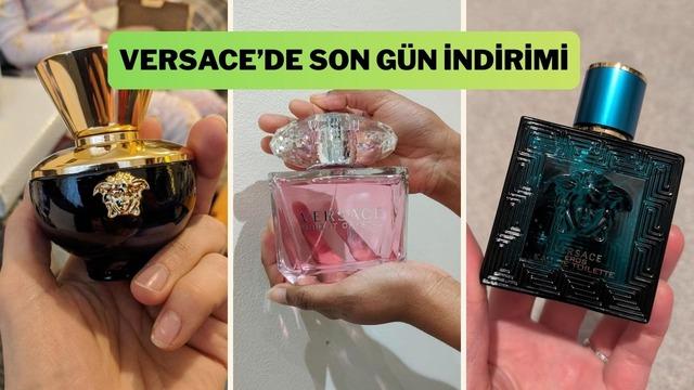 Gülümseten Kasım'ın son gününde indirimde olan en popüler Versace parfümler burada
