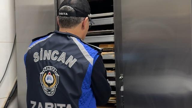 Sincan’da zabıtadan gıda işletmelerine sıkı denetim