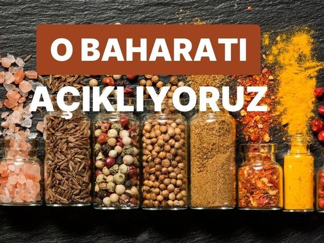 Hangi baharatı mutfağından eksik etmemelisin?