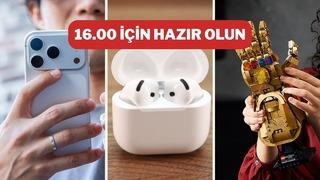 Bugüne özel saat 16.00'da Apple iPhone 17 Pro ve Apple AirPods 4'te stoklarla sınırlı flaş fırsatlar başlıyor!