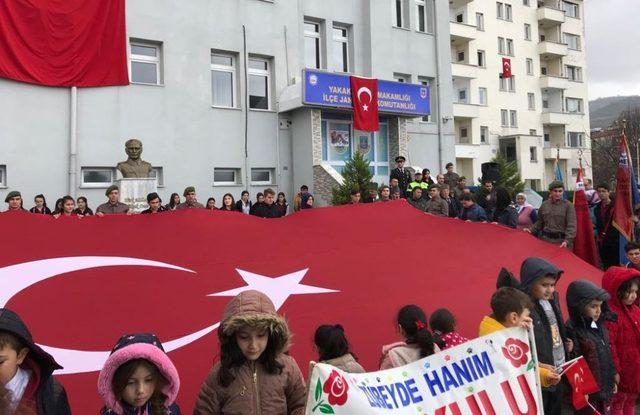 Yakakent’ten Afrin’e selam