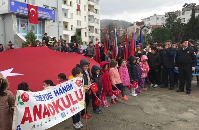 Yakakent’ten Afrin’e selam