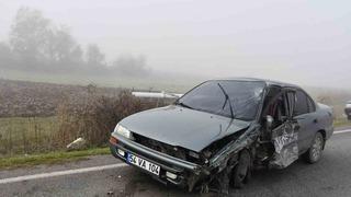 Samsun’da iki otomobil çapıştı: 3 yaralı