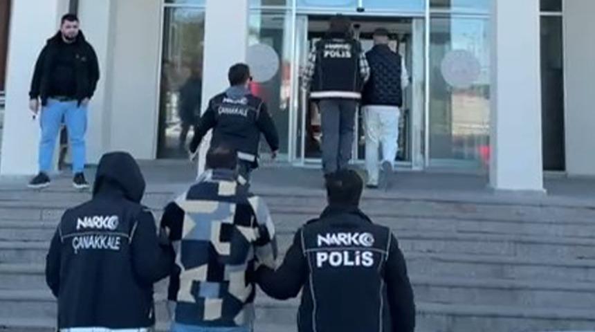 Biga'da uyuşturucu operasyonu