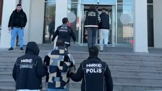 Biga'da uyuşturucu operasyonu