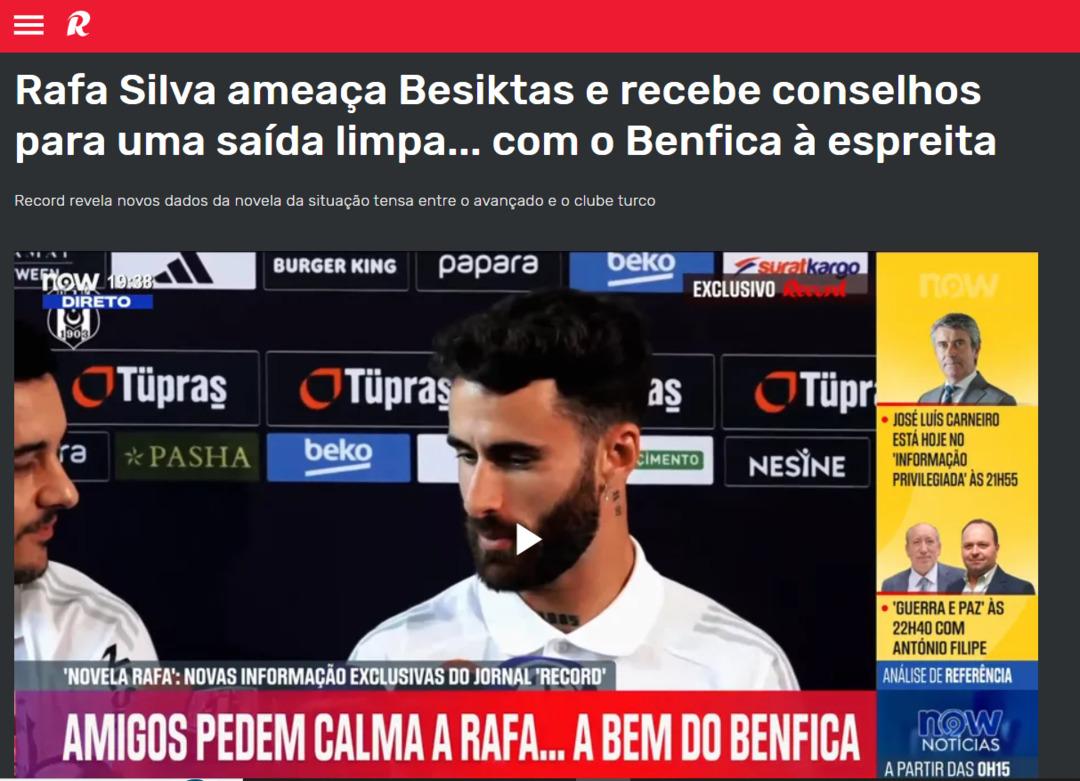 Rafa Silva dan olay hareket! İpler koptu kopacak! Bonservisi a&ccedil;ıklandı 1