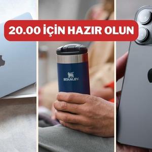 Bugüne özel saat 20.00'da Stanley ve Apple'da stoklarla sınırlı flaş fırsatlar başlıyor!