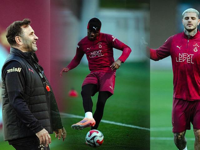 Galatasaray'da Fenerbahçe derbisi öncesi Victor Osimhen sevinci! 