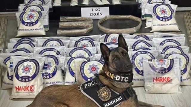 Hakkari'de 87 kilo 500 gram uyuşturucu ele geçirildi