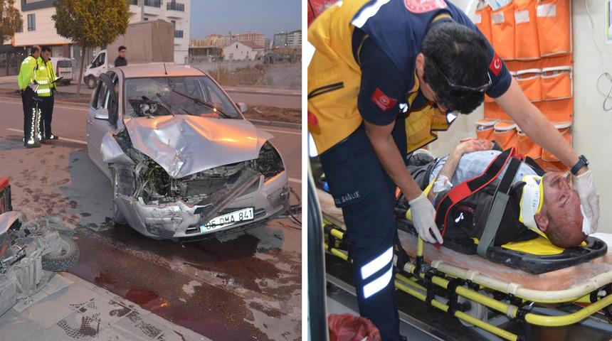 Park halindeki 3 araca çarpan alkollü sürücü, sağlık çalışanına "Beni morga götürün" dedi