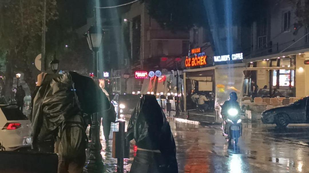 Tekirdağ da sağanak yağış etkili oldu 1