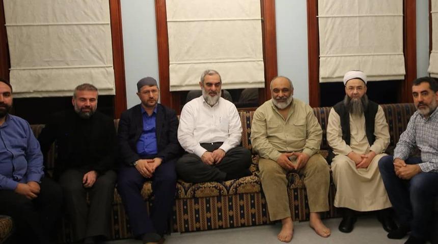 Cübbeli Hoca Nurettin Yıldız'ı ziyaret etti