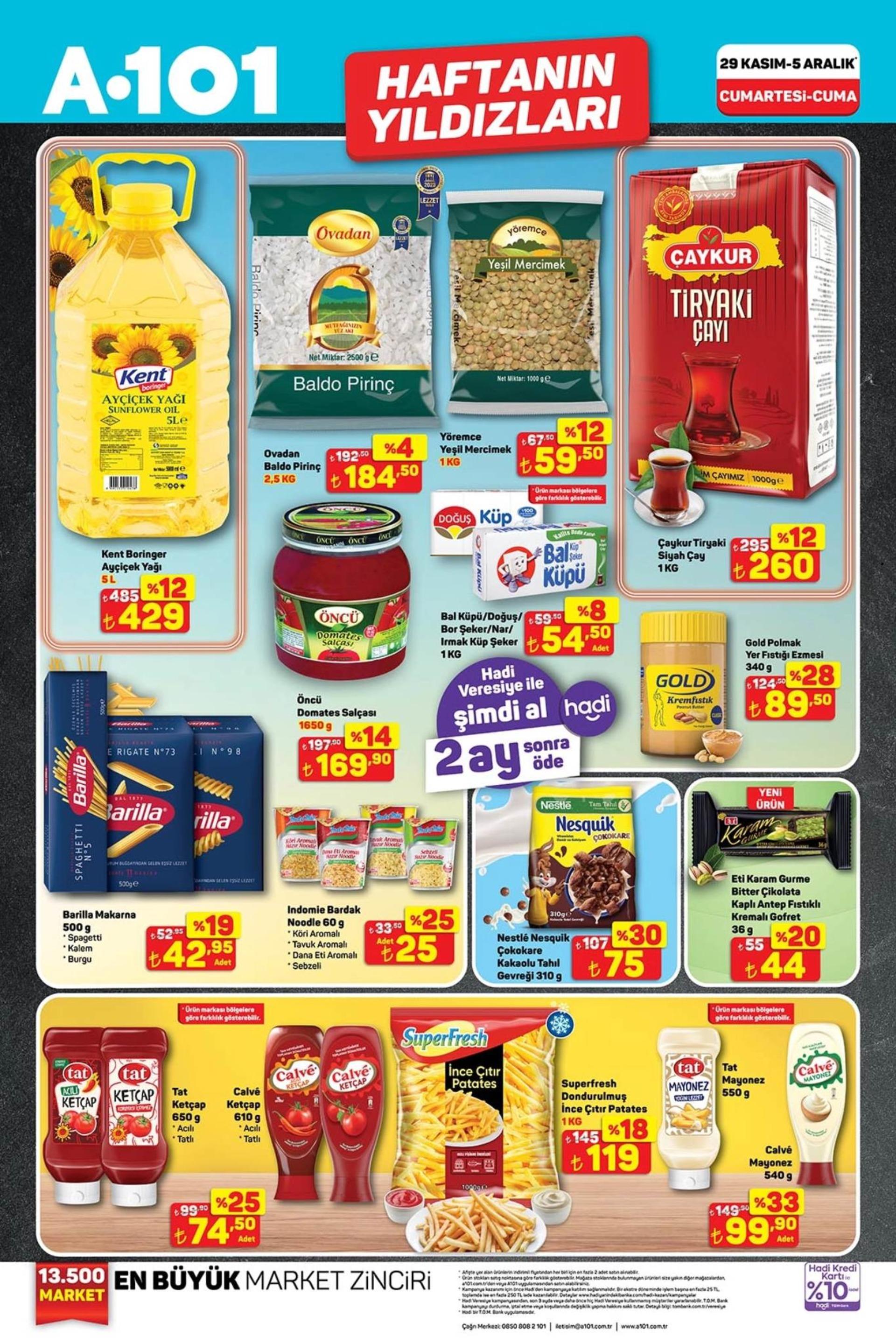 29 Kasım - 05 Aralık