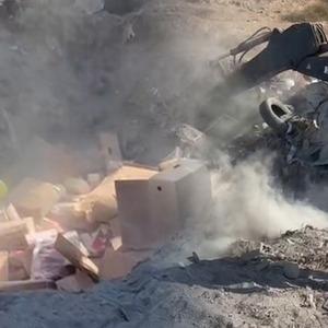 Bakanlık tarafından ele geçirildi: 1 ton malzeme toprağa gömülerek imha edildi!