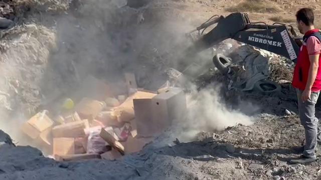 Bakanlık tarafından ele geçirildi: 1 ton malzeme toprağa gömülerek imha edildi!
