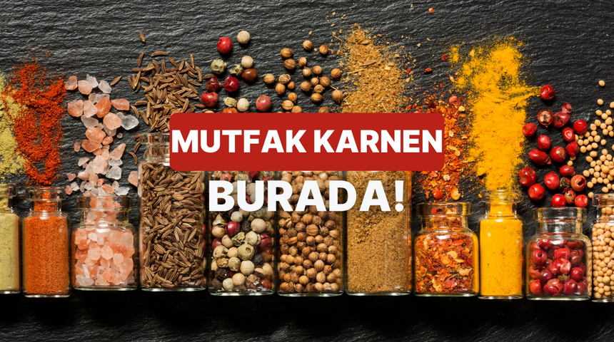 Baharat rafını d&uuml;zenleme şekline g&ouml;re yemek yapma yeteneğini tahmin ediyoruz!