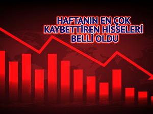 Borsa d&uuml;şerken o hisseler haftanın (24-28 Kasım) en &ccedil;ok kaybettirenleri oldu