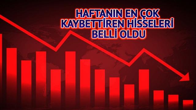 Borsa d&uuml;şerken o hisseler haftanın (24-28 Kasım) en &ccedil;ok kaybettirenleri oldu