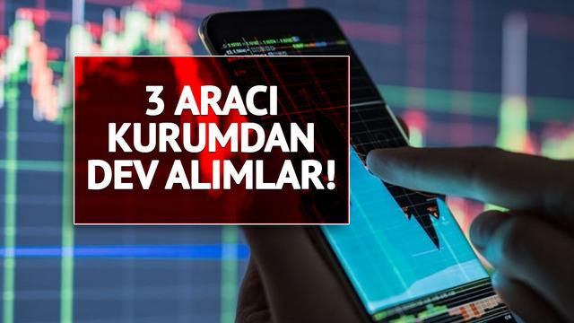 IEYHO,PEKGY, ADESE...3 aracı kurumdan dev alımlar! 