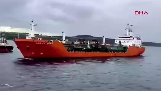 Çanakkale Boğazı'nda tanker arızası! 
