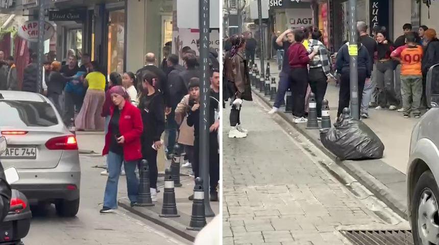 Zonguldak'ta iki grup arasında çıkan kavga polis müdahalesiyle sona erdi