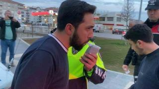 Alkollü sürücü emniyeti alarma geçirdi, ehliyetine el konuldu!