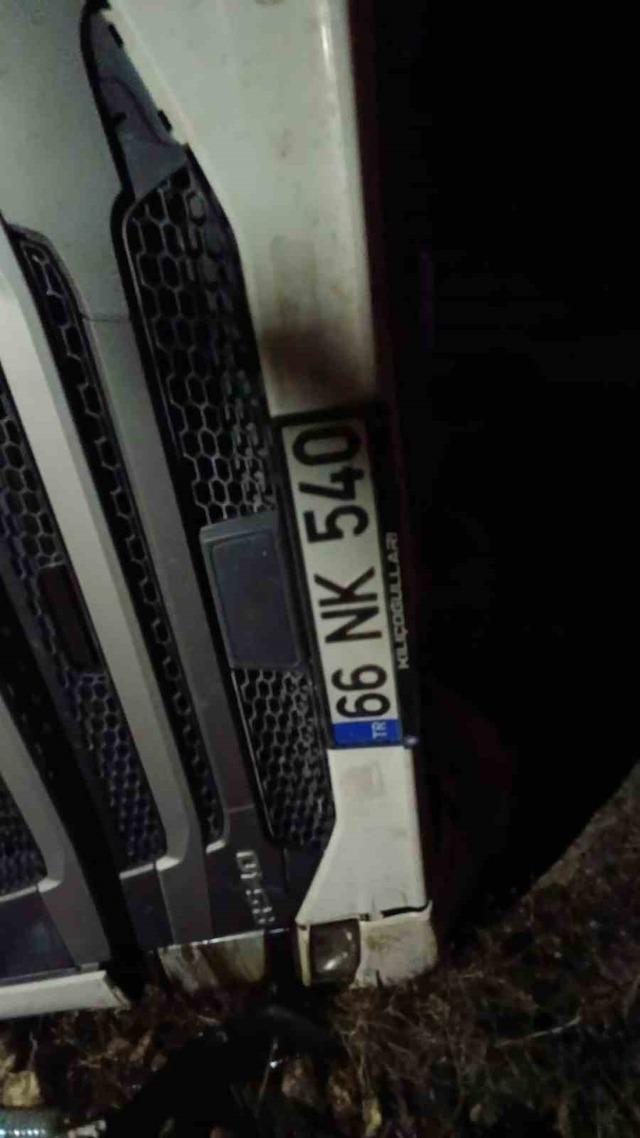 Yozgat’ta kontrolden çıkan tır devrildi: 1 ölü 1