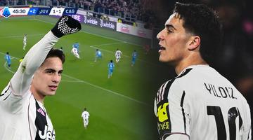 Kenan Yıldız'dan Cagliari maçında resital! Tüm İtalya ayakta alkışlıyor...