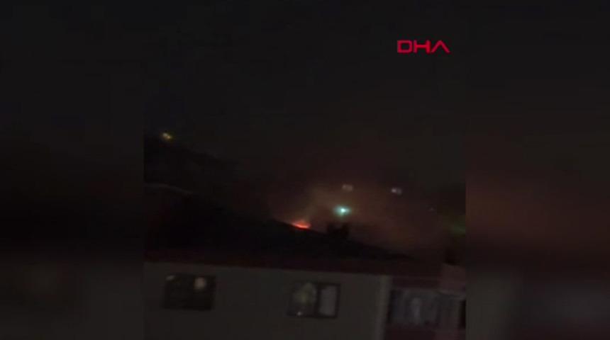 Rize'de yangın! Ekipler sevk edildi