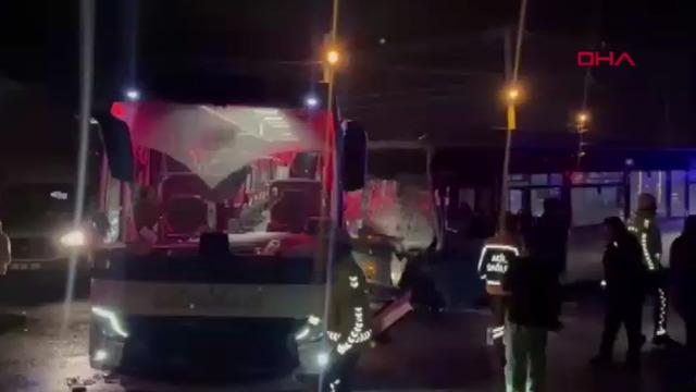Tekirdağ'da trafik kazası! 9 yaralı